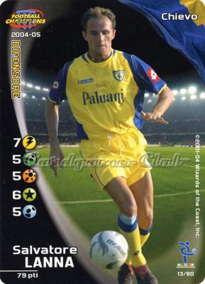 013/80 Salvatore Lanna comune -NEAR MINT-