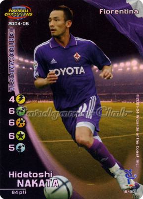 019/80 Hidetoshi Nakata rara foil -NEAR MINT-