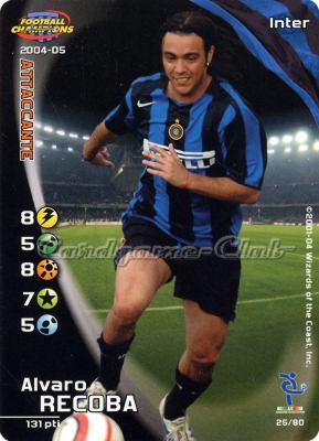 025/80 Alvaro Recoba comune -NEAR MINT-
