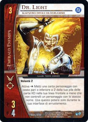 DGL-040 Dr. Light non comune -NEAR MINT-