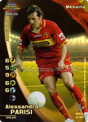 043/80 Alessandro Parisi rara foil -NEAR MINT-