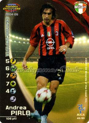 048/80 Andrea Pirlo rara foil -NEAR MINT-
