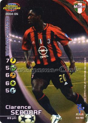 050/80 Clarence Seedorf rara foil -NEAR MINT-