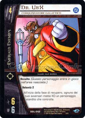 DGL-042 Dr. Ub'X comune -NEAR MINT-