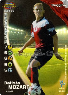 062/80 Batista Mozart rara foil -NEAR MINT-