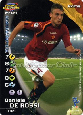 067/80 Daniele De Rossi comune -NEAR MINT-