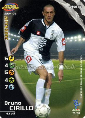 073/80 Bruno Cirillo comune -NEAR MINT-