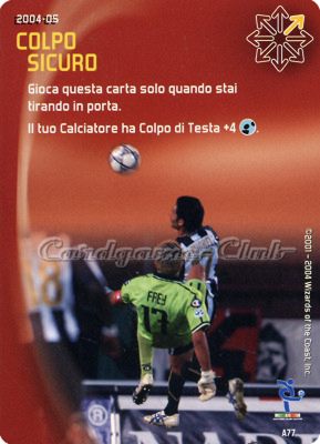 A077 Colpo sicuro comune -NEAR MINT-