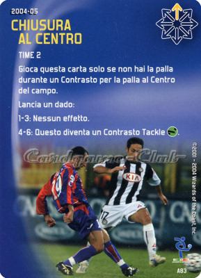 A083 Chiusura al centro comune -NEAR MINT-