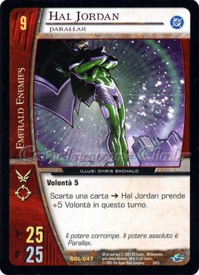 DGL-047 Hal Jordan rara -NEAR MINT-
