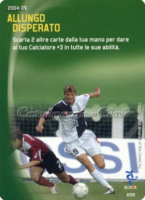 A109 Allungo disperato comune -NEAR MINT-