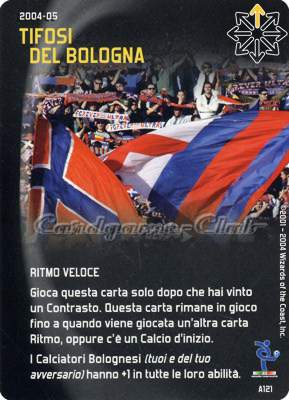 A121 Tifosi del Bologna comune -NEAR MINT-
