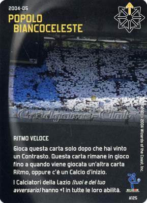 A125 Popolo biancoceleste comune -NEAR MINT-