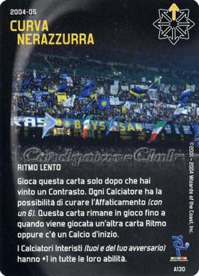 A130 Curva nerazzurra comune -NEAR MINT-