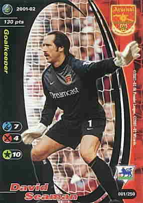 001/250 David Seaman comune -NEAR MINT-