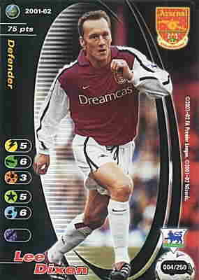 004/250 Lee Dixon comune -NEAR MINT-