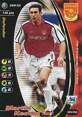 005/250 Martin Keown comune -NEAR MINT-
