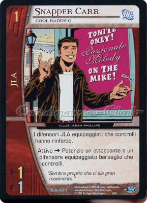 DJL-021 Snapper Carr non comune -NEAR MINT-