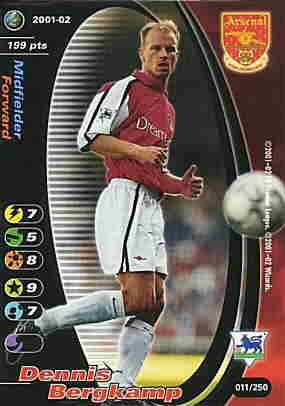 011/250 Dennis Bergkamp comune -NEAR MINT-