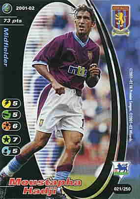 021/250 Moustapha Hadji comune -NEAR MINT-