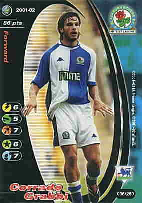 036/250 Corrado Grabbi comune -NEAR MINT-