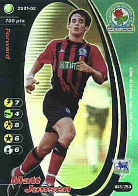 038/250 Matt Jansen rara foil -NEAR MINT-