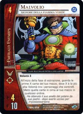 DGL-055 Malvolio comune -NEAR MINT-