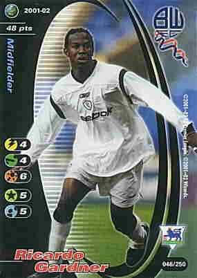 046/250 Ricardo Gardner comune -NEAR MINT-