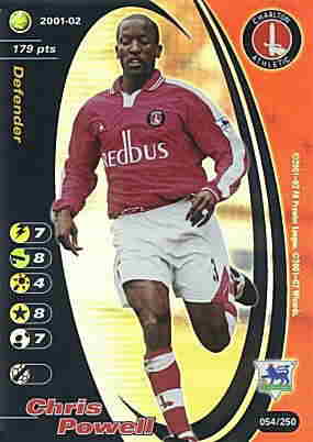 054/250 Chris Powell rara foil -NEAR MINT-