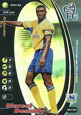 065/250 Marcel Desailly rara foil -NEAR MINT-
