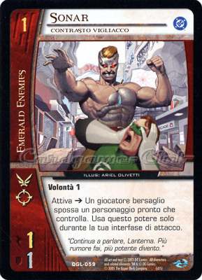 DGL-059 Sonar comune -NEAR MINT-