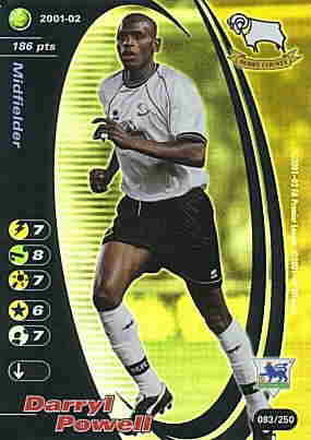 083/250 Darryl Powell rara foil -NEAR MINT-