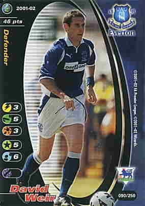 090/250 David Weir comune -NEAR MINT-