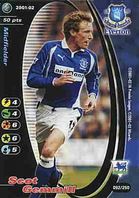 092/250 Scot Gemmill comune -NEAR MINT-
