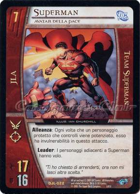 DJL-022 Superman rara -NEAR MINT-