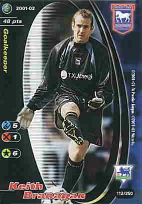 112/250 Keith Branagan comune -NEAR MINT-