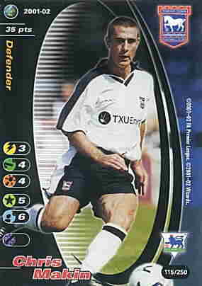 115/250 Chris Makin comune -NEAR MINT-