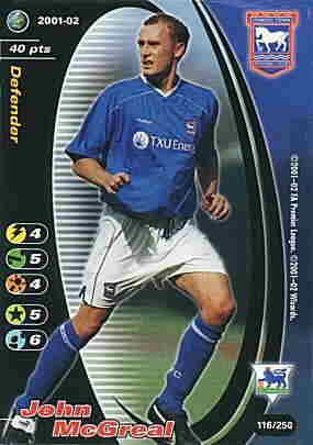 116/250 John McGreal comune -NEAR MINT-