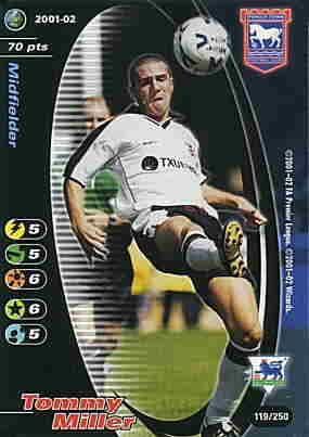 119/250 Tommy Miller comune -NEAR MINT-