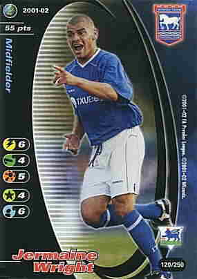 120/250 Jermaine Wright comune -NEAR MINT-