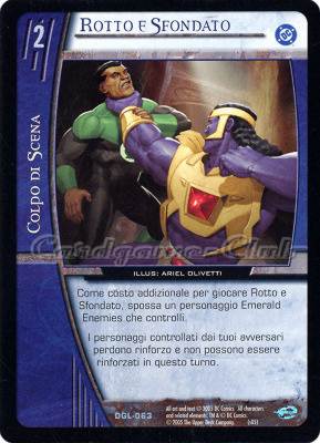 DGL-063 Rotto e Sfondato non comune -NEAR MINT-