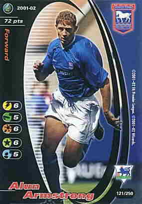 121/250 Alun Armstrong comune -NEAR MINT-