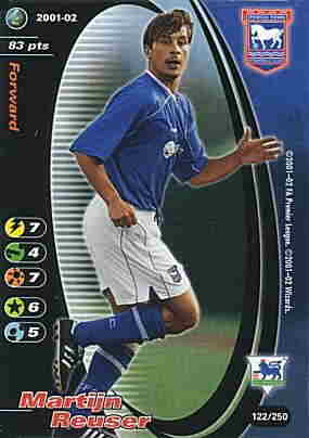 122/250 Martijn Reuser comune -NEAR MINT-