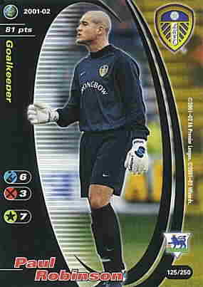 125/250 Paul Robinson comune -NEAR MINT-