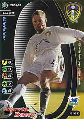 132/250 David Batty comune -NEAR MINT-