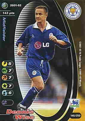 145/250 Dennis Wise comune -NEAR MINT-