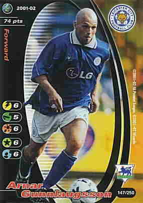 147/250 Arnar Gunnlaugsson comune -NEAR MINT-