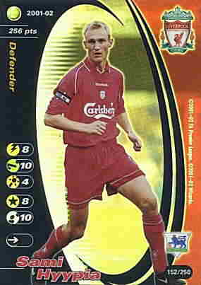 152/250 Sami Hyypia rara foil -NEAR MINT-
