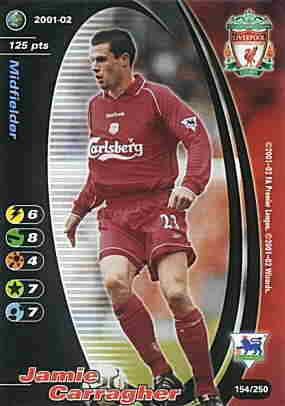 154/250 Jamie Carragher comune -NEAR MINT-