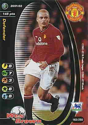 163/250 Wes Brown comune -NEAR MINT-